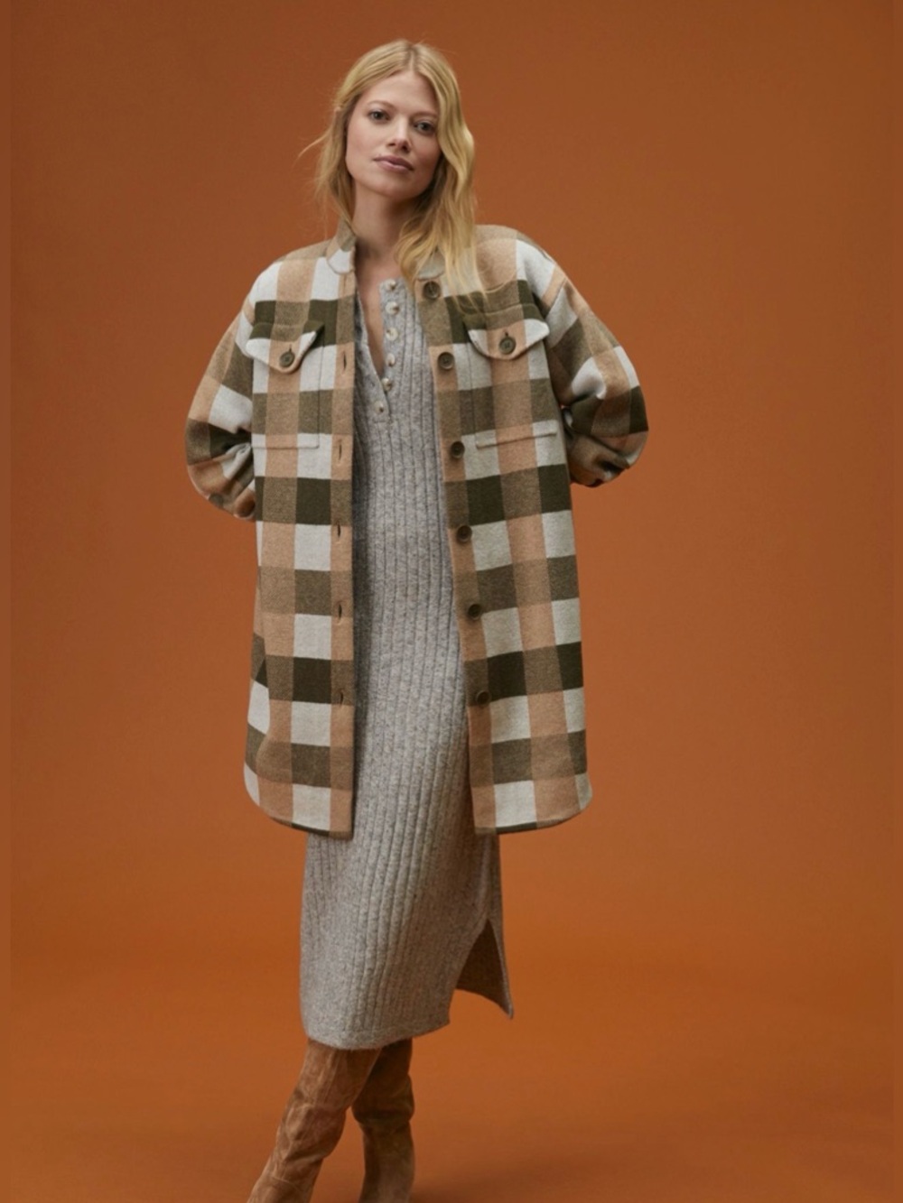 Anthropologie Wool Sweater Coat | Medium | Excellent Condition